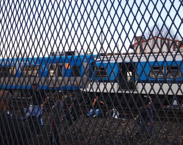 En 55 años nunca vi que un tren embistiera a otro de atrás