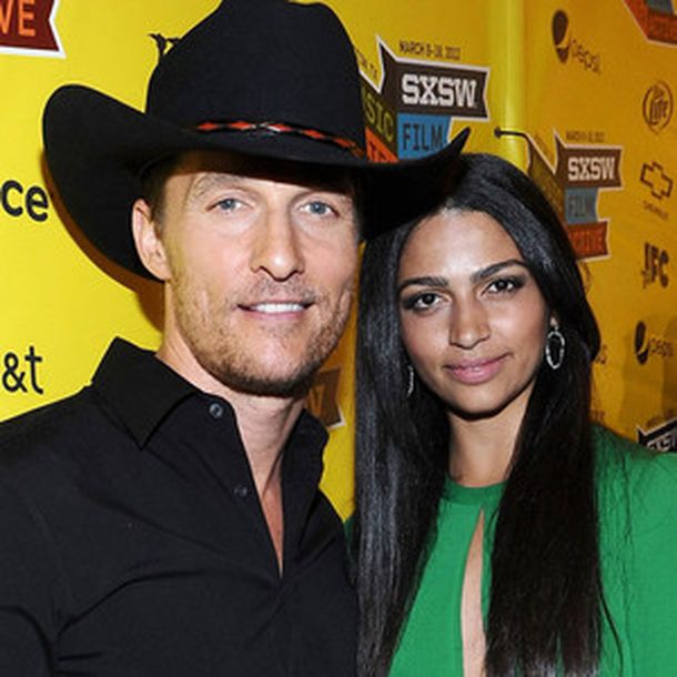 Matthew McConaughey y Camila Alves