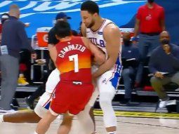 VIDEO: El tremendo choque entre Facundo Campazzo y una estrella de la NBA