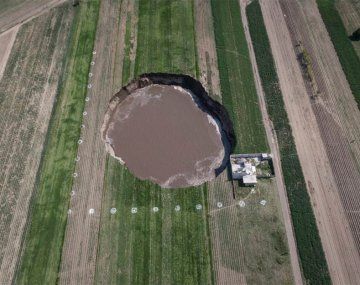 Misterio en México por un cráter que no para de agrandarse