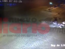 VIDEO: El choque entre motos que costó dos vidas 