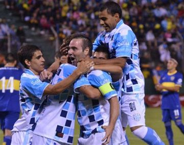 Gimnasia y Tiro&nbsp; - Boca, durante un amistoso