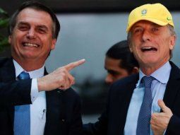 Jair Bolsonaro y Mauricio Macri