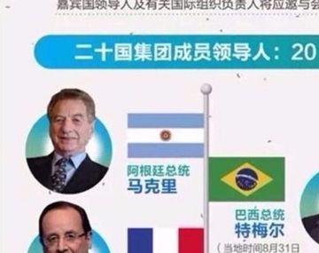 El G20 confundió a Mauricio Macri con Franco Macri