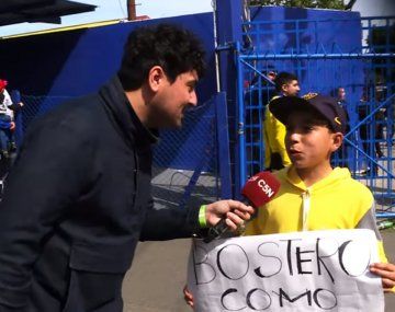 Boca y C5N le cumplieron el sueño a Santino de conocer la Bombonera