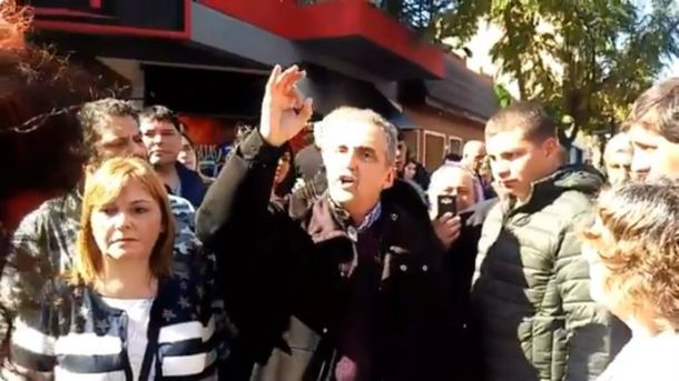 Moreno denunció la situación durante el acto de este sábado en Lugano