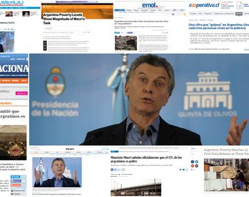 Medios del mundo se hicieron eco de la alta tasa de pobreza en Argentina