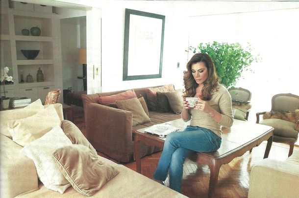 Florencia de la V mostró su nueva casa en medio de su crisis financiera