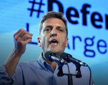 Massa dejó la avenida del medio