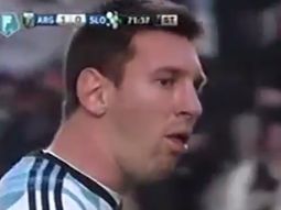 preocupacion: messi volvio a vomitar en la cancha preocupacion: messi volvio a vomitar en la cancha