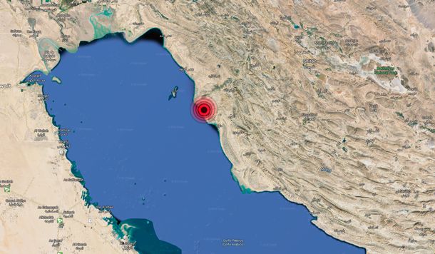 Se registraron dos sismos cerca una central nuclear en Irán
