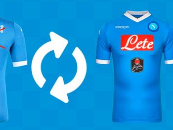 Plan canje: cambiá tu camiseta de Higuaín por otro producto de Nápoli