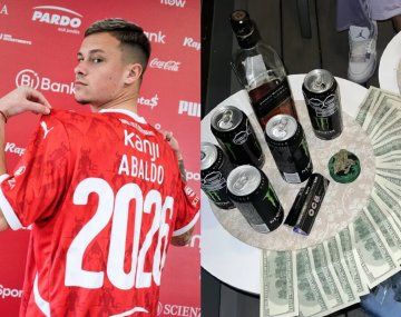 Abaldo pidió disculpas a los hinchas de Independiente tras polémicas imágenes con drogas y alcohol