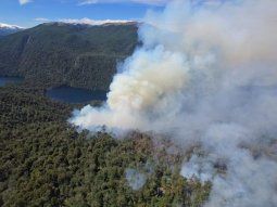 el incendio en el parque nacional nahuel huapi consumio casi 5.000 hectareas