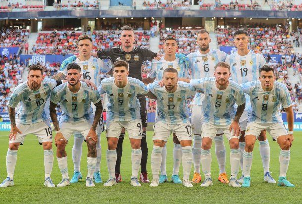 Los que jugaron contra Estonia en el último amistoso de la Selección Argentina. 