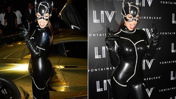 Kim Kardashian, una gatita de Halloween Kim Kardashian, una gatita de Halloween
