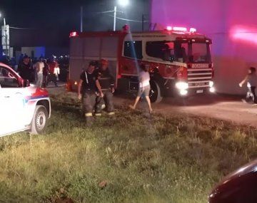 Un incendio en un geriátrico dejó dos muertos y 37 heridos en Olaverría. Foto: Central de Noticias.