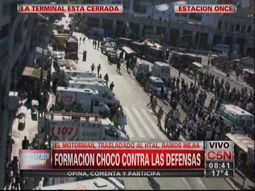 en vivo por c5n: el accidente de tren en la estacion de once en vivo por c5n: el accidente de tren en la estacion de once