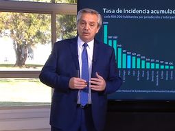 El presidente Alberto Fernández