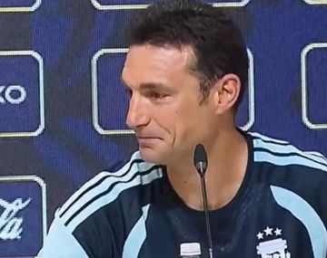 Lionel Scaloni se quebró por la lesión de Panichelli: terminó antes la conferencia