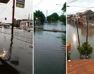 Récord de agua caída para octubre: 111