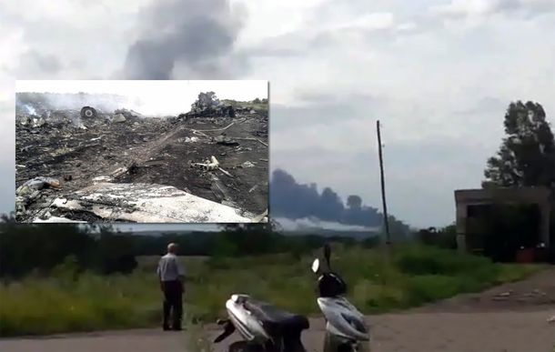 Un avión de Malaysia Airlines con 295 pasajeros se estrelló en Ucrania