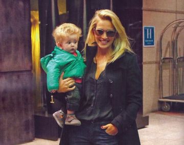El insólito look del hijo de Luisana Lopilato
