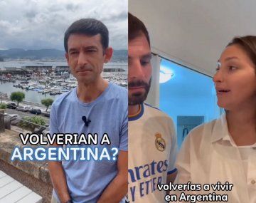 El video de migrantes argentinos que no volverían a vivir al país y que es viral por las respuestas