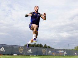 Preocupación en Boca: Darío Benedetto no se entrenó y encendió las alarmas