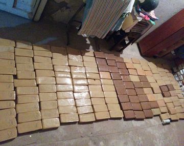 Incautaron en Catamarca 200 kilos de marihuana y 17 de cocaína