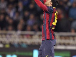 con dos goles, messi supero un nuevo record en la liga con dos goles, messi supero un nuevo record en la liga