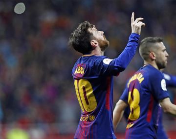 Lionel Messi en Barcelona - Crédito:&nbsp;@FCBarcelona_es