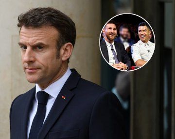 Messi o Cristiano: ¿A quién eligió Emmanuel Macron?