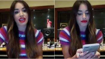 Lali en pleno Facebook Live Lali en pleno Facebook Live