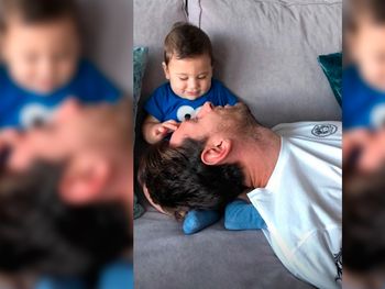 Messi, divertido junto a Ciro