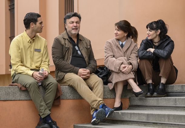 Marcos Carnevale en el rodaje. Foto: (Netflix) Marcos Carnevale en el rodaje. Foto: (Netflix)