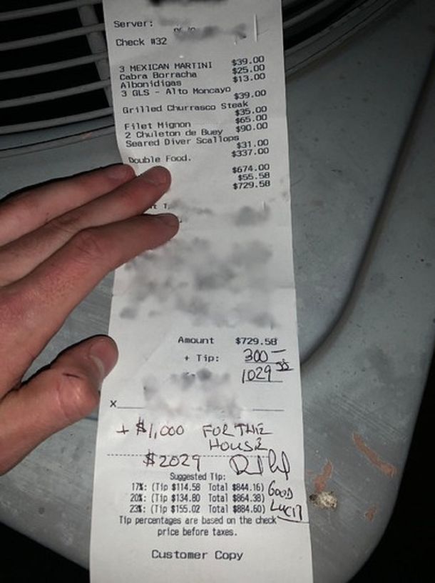 Coronavirus: dejó U$S1.300 de propina a un local que reabrió