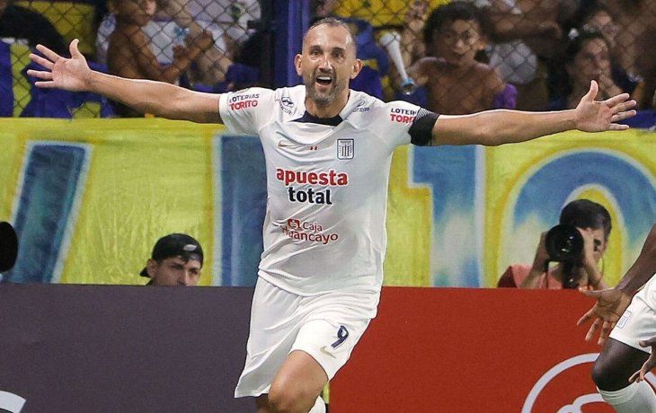 Hernán Barcos, futbolista de Alianza Lima (Perú)