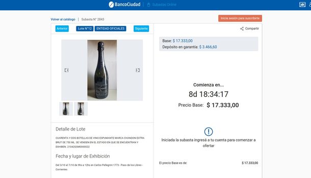 Chandon Extra Brut de 750 ml a $412: cómo comprarlos