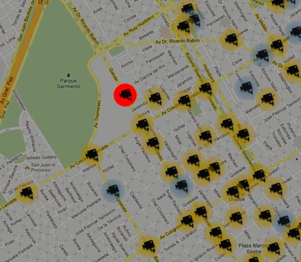 La calle Galván, donde más infracciones viales se cometen
