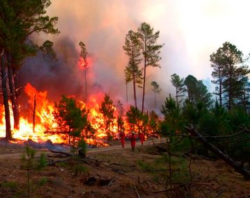 La temperatura llegó a los 43° por los incendios en Córdoba