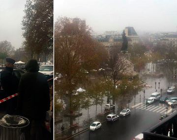 Nueva amenaza terrorista: evacuaron la plaza de la República de París