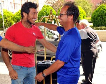 Ilusión en marcha: el equipo argentino llegó a Praga