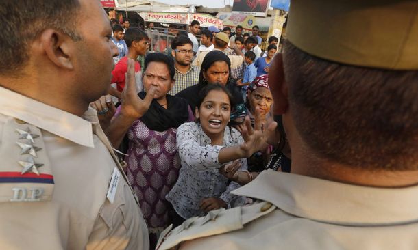 Pueblada en Nueva Delhi por las violaciones de niñas de 2 y 5 años