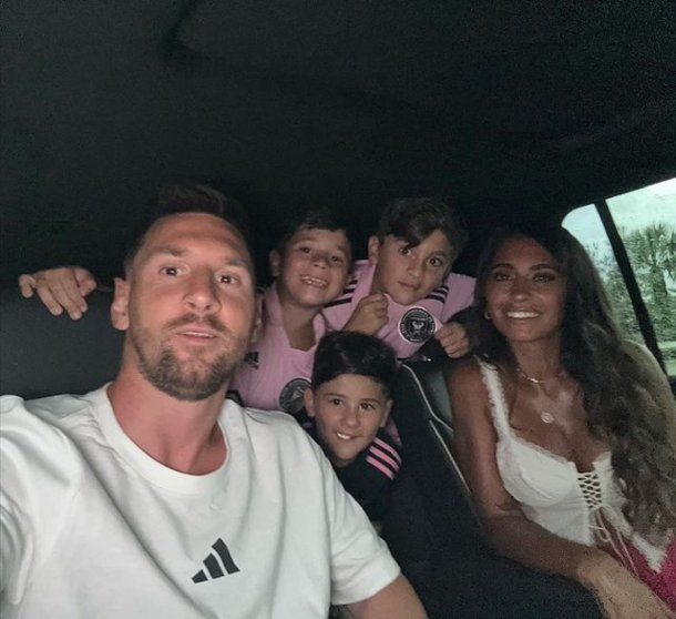 El romántico mensaje de Antonela Roccuzzo tras la presentación de Lionel Messi en Inter de Miami