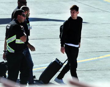 Poné los fideos: Messi y Masche llegaron a Chile y la Selección está completa