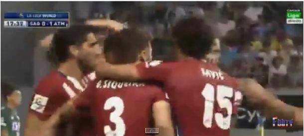 VIDEO: EL gol olímpico del equipo del Cholo Simeone