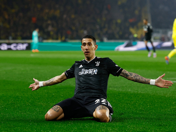 Pie de Ángel: el tremendo golazo de Di María al Nantes por la Europa League