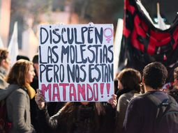 Marcha contra los femicidios