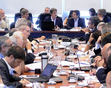 Prat Gay en reunión de comisión de Diputados. Foto archivo.